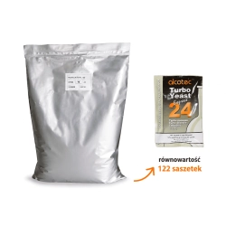 Alcotec 24 Turbo Pure – worek 25 kg drożdży