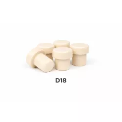Korek grzybek syntetyczny D18