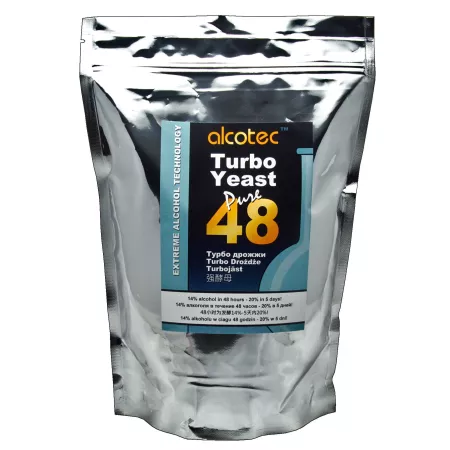 drożdże turbo Alcotec 48 opakowanie