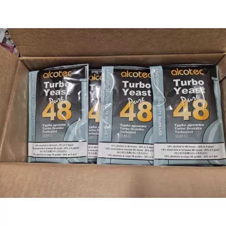 ALCOTEC 48 TURBO PURE 40szt drożdże gorzelnicze