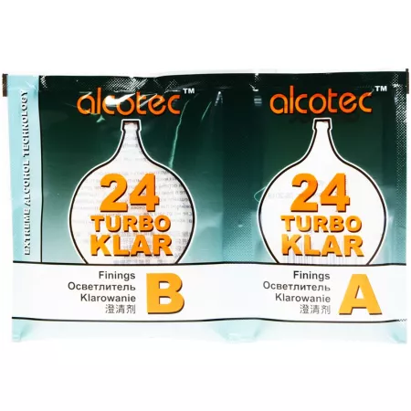 Alcotec Turbo Klar 24 – środek do klarowania nastawu 25 l