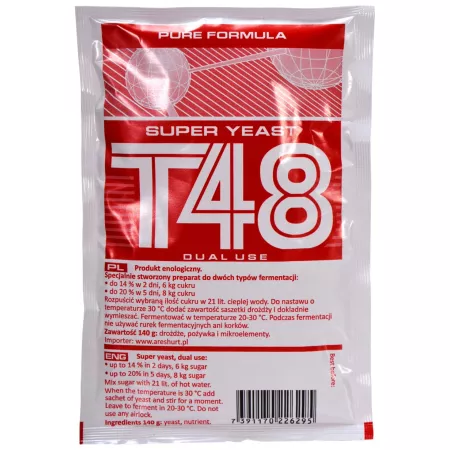 T48 20% drożdże gorzelnicze